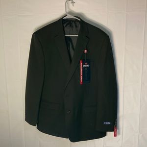 Chaps 48 regular black suit jacket